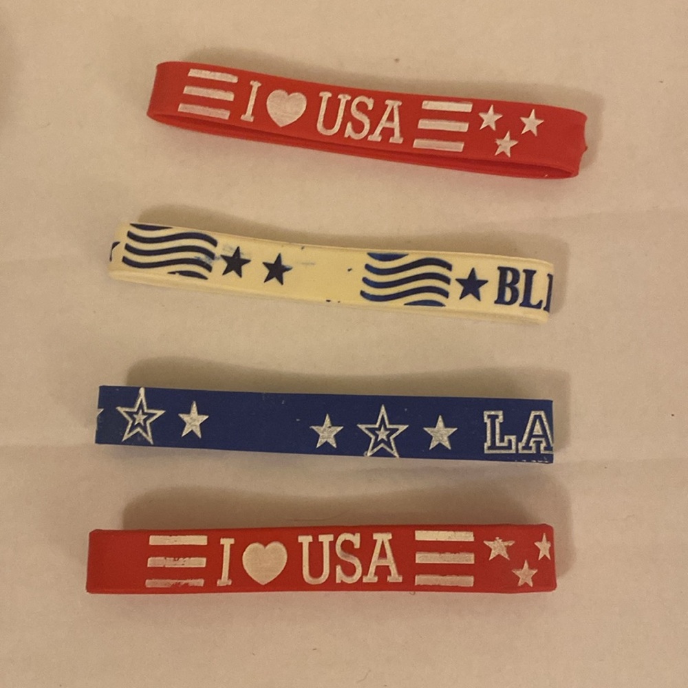 Patriotic Party Supplies Set - Red, White, and Blue - Picture 4 of 7